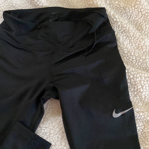 Nike Dry fit black tights leggings New without tag - Picture 4 of 11